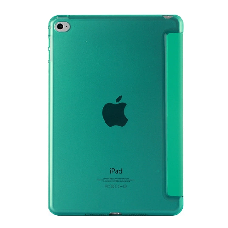 Litchi Texture Horizontal Flip Leather Case with Three-Folding Holder for iPad mini 4