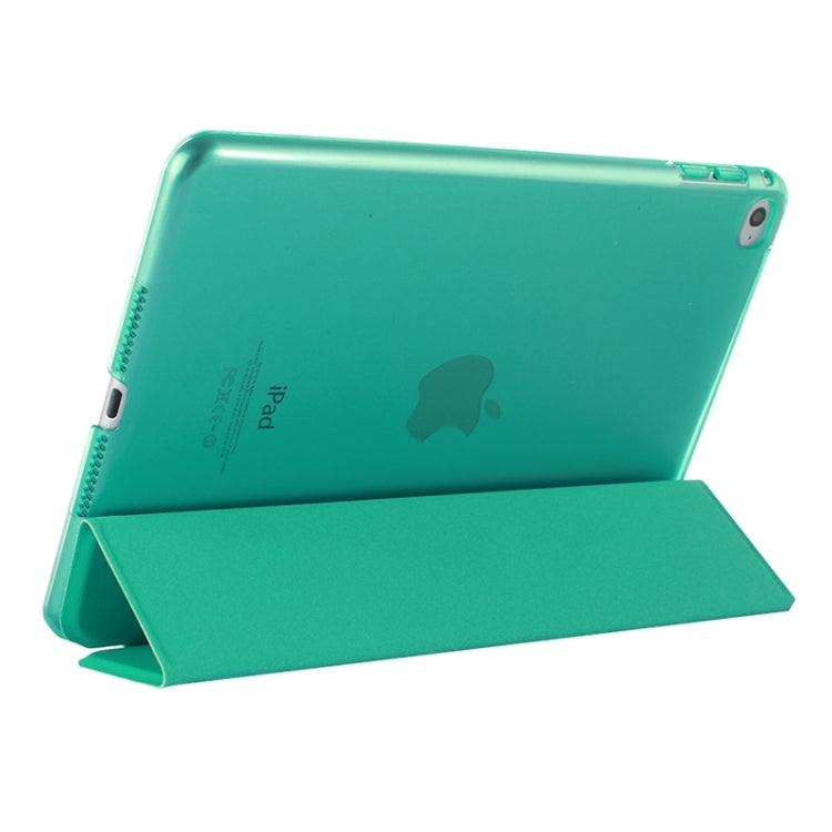 Litchi Texture Horizontal Flip Leather Case with Three-Folding Holder for iPad mini 4