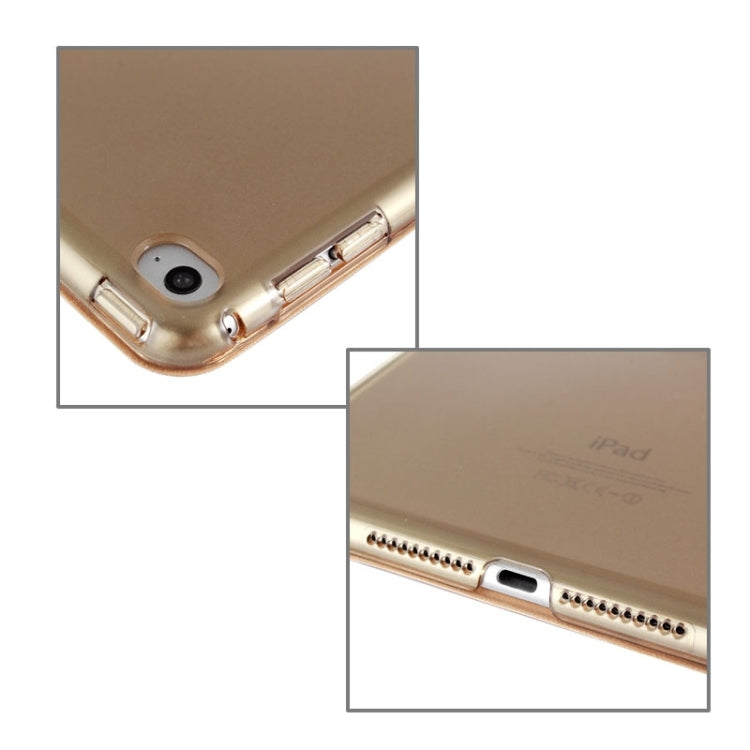 Litchi Texture Horizontal Flip Leather Case with Three-Folding Holder for iPad mini 4
