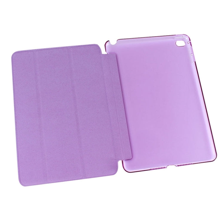Litchi Texture Horizontal Flip Leather Case with Three-Folding Holder for iPad mini 4