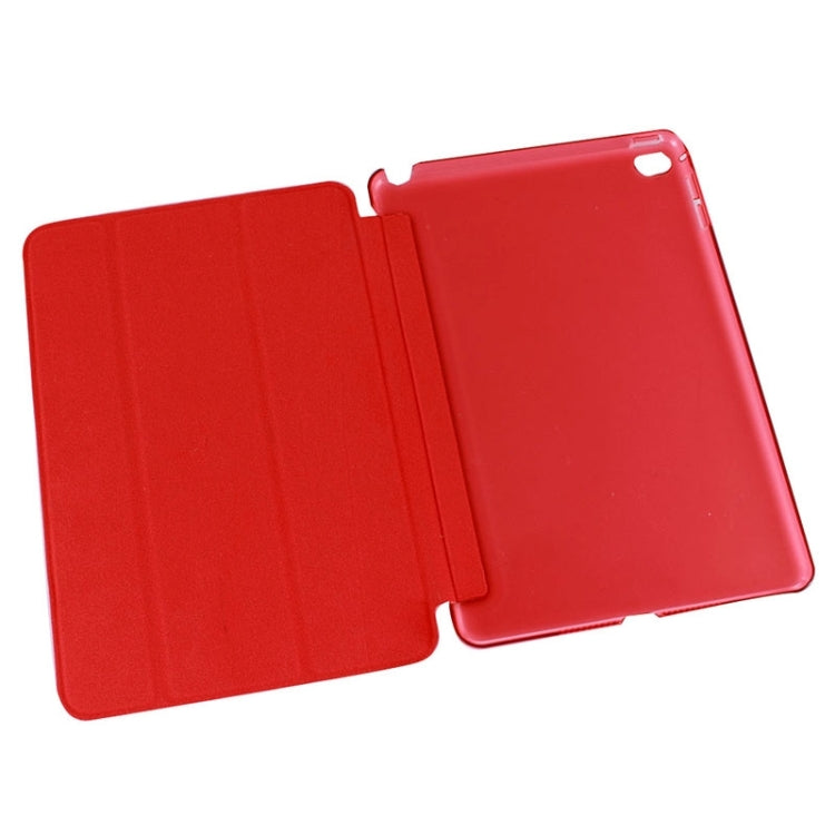 Litchi Texture Horizontal Flip Leather Case with Three-Folding Holder for iPad mini 4