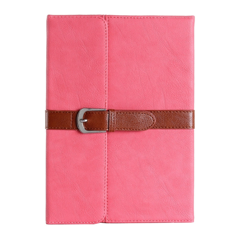 Retro Briefcase Style Horizontal Flip Leather Case with Holder & Belt Fastener & Two Antiskid Ribbons for iPad mini 4
