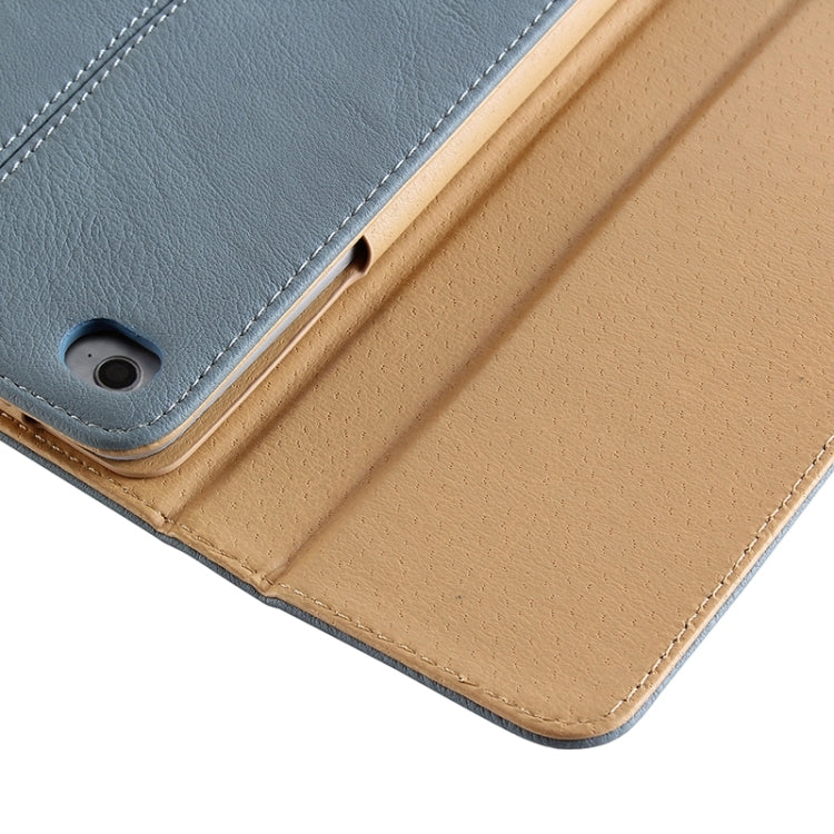 Retro Briefcase Style Horizontal Flip Leather Case with Holder & Belt Fastener & Two Antiskid Ribbons for iPad mini 4