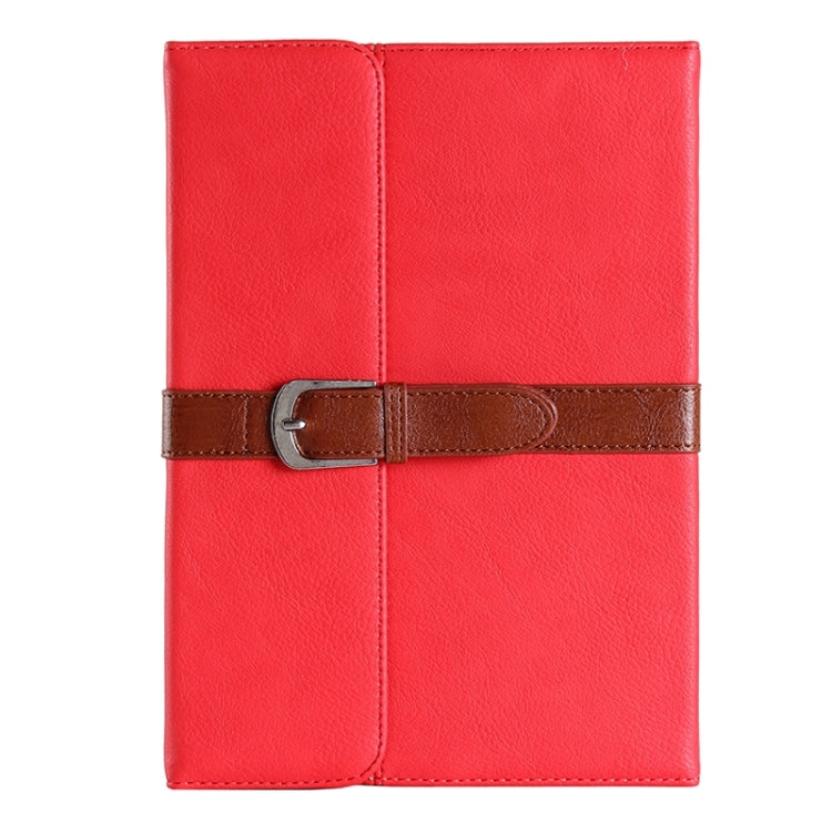 Retro Briefcase Style Horizontal Flip Leather Case with Holder & Belt Fastener & Two Antiskid Ribbons for iPad mini 4