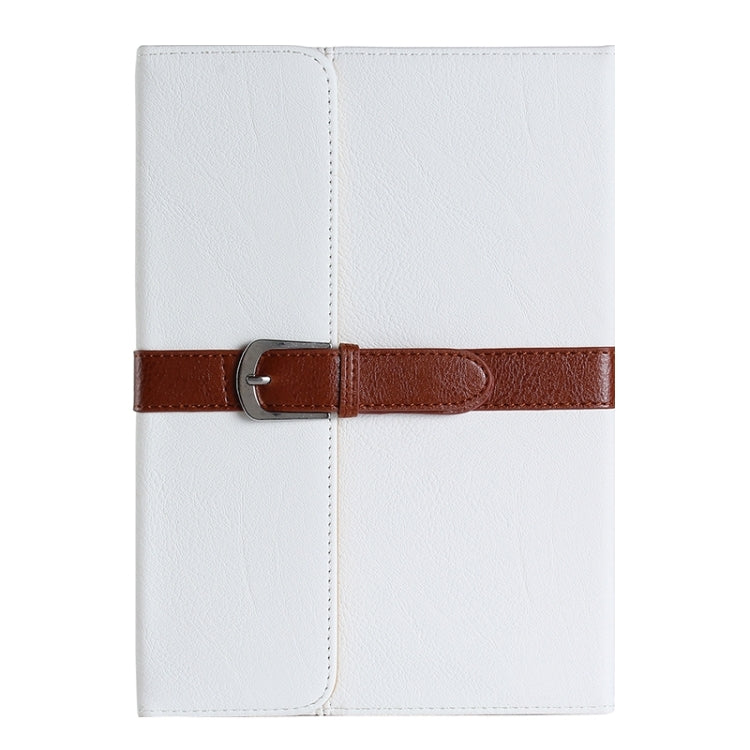Retro Briefcase Style Horizontal Flip Leather Case with Holder & Belt Fastener & Two Antiskid Ribbons for iPad mini 4