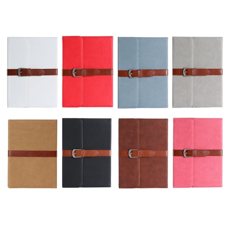 Retro Briefcase Style Horizontal Flip Leather Case with Holder & Belt Fastener & Two Antiskid Ribbons for iPad mini 4
