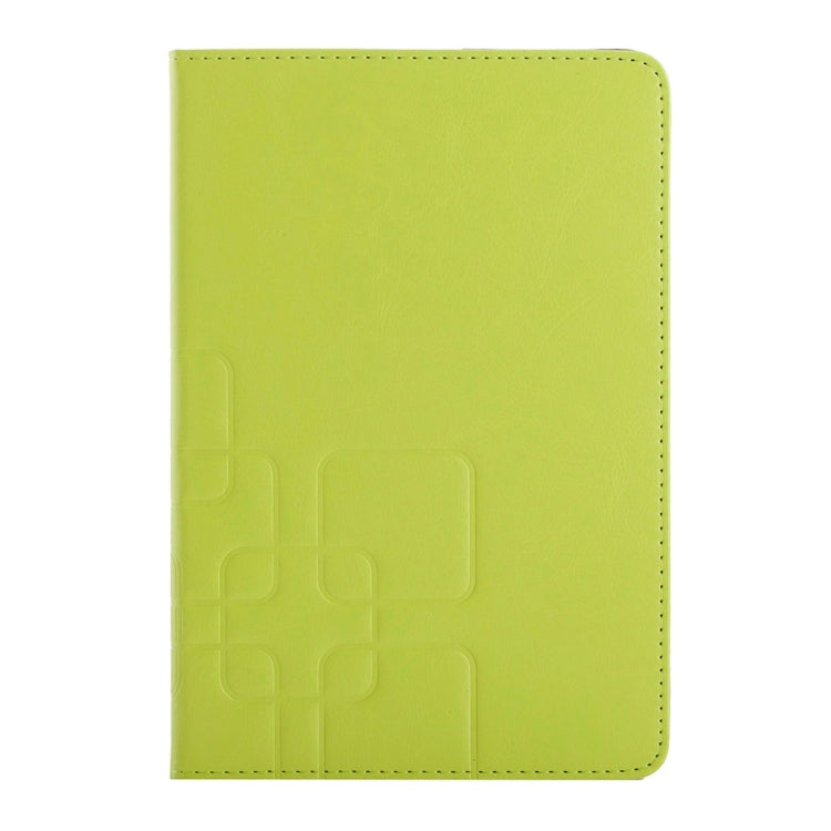 Crazy Horse and Lattice Texture Horizontal Flip Solid Color Leather Case with Holder and Card Slots for iPad mini 4