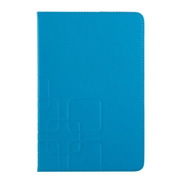 Crazy Horse and Lattice Texture Horizontal Flip Solid Color Leather Case with Holder and Card Slots for iPad mini 4