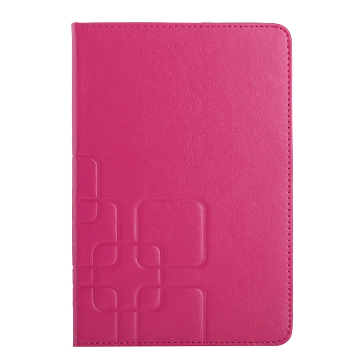 Crazy Horse and Lattice Texture Horizontal Flip Solid Color Leather Case with Holder and Card Slots for iPad mini 4