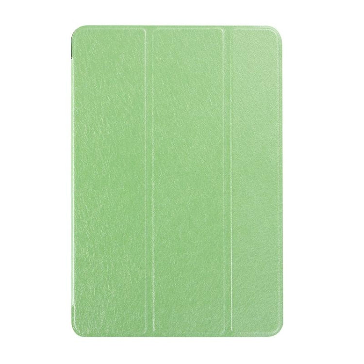 Silk Texture Horizontal Flip Leather Case with Three-Folding Holder for iPad mini 4