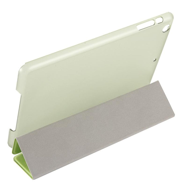 Silk Texture Horizontal Flip Leather Case with Three-Folding Holder for iPad mini 4