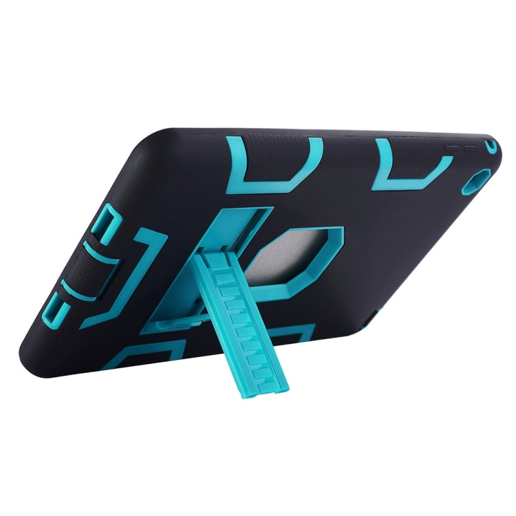 Separable Shock-resistant Double Colored TPU + PC Combination Case with Holder for iPad mini 4