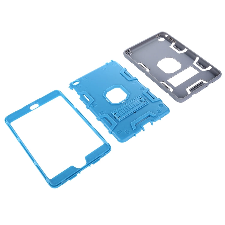 Separable Shock-resistant Double Colored TPU + PC Combination Case with Holder for iPad mini 4