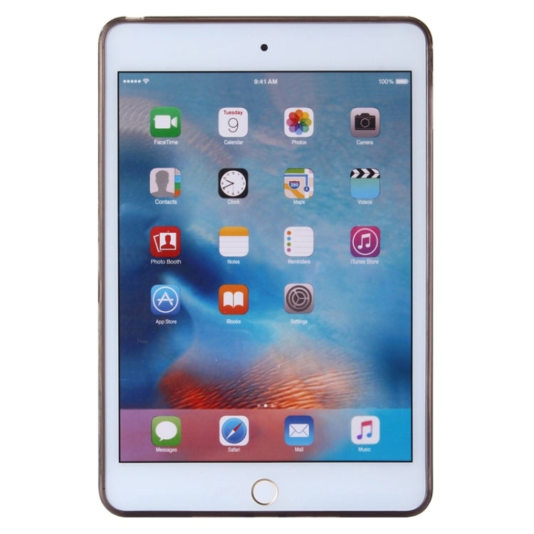 Transparent and Soft TPU Protective Case for iPad mini 4