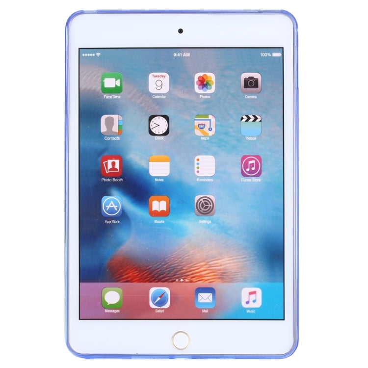Transparent and Soft TPU Protective Case for iPad mini 4