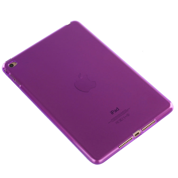 Transparent and Soft TPU Protective Case for iPad mini 4