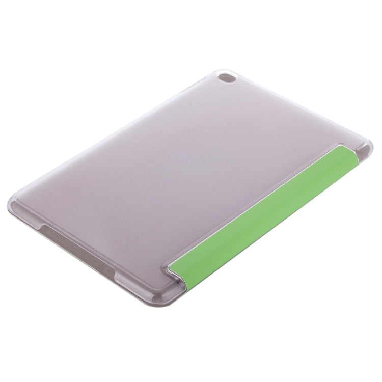 Horizontal Flip Solid Color Elasticity Leather Case with Three-Folding Holder for iPad Mini 4 & Mini 2019