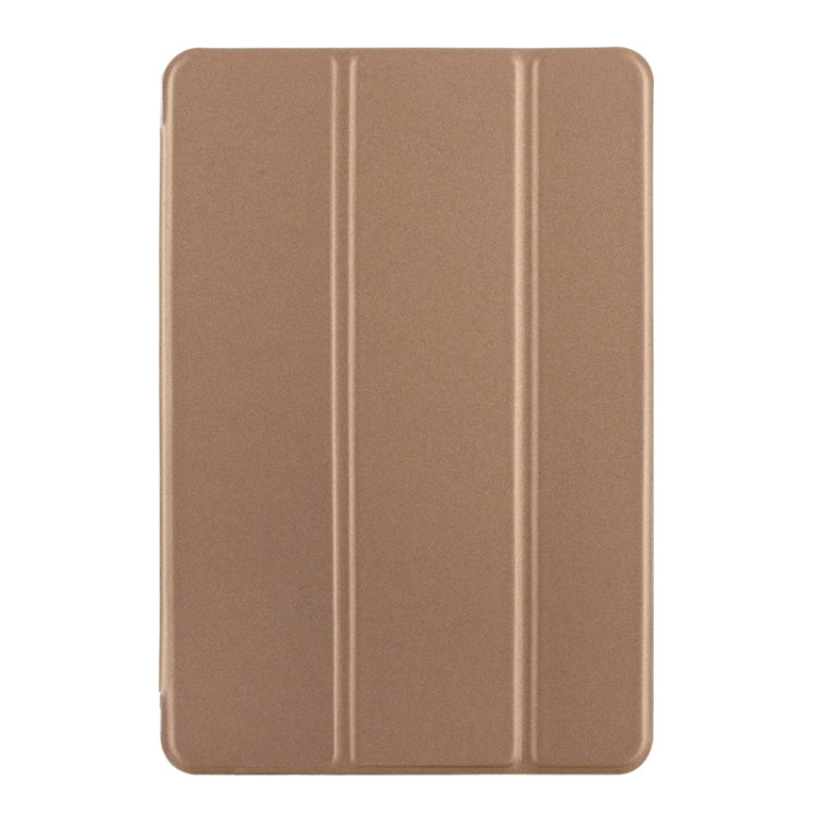 Horizontal Flip Solid Color Elasticity Leather Case with Three-Folding Holder for iPad Mini 4 & Mini 2019