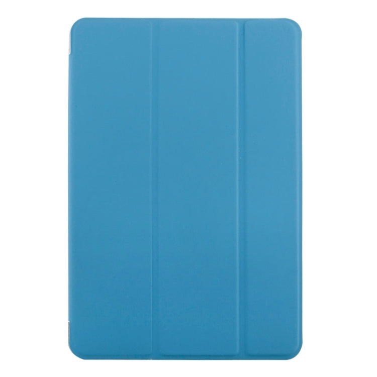 Horizontal Flip Solid Color Elasticity Leather Case with Three-Folding Holder for iPad Mini 4 & Mini 2019