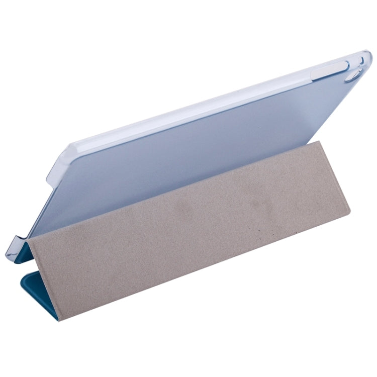 Horizontal Flip Solid Color Elasticity Leather Case with Three-Folding Holder for iPad Mini 4 & Mini 2019
