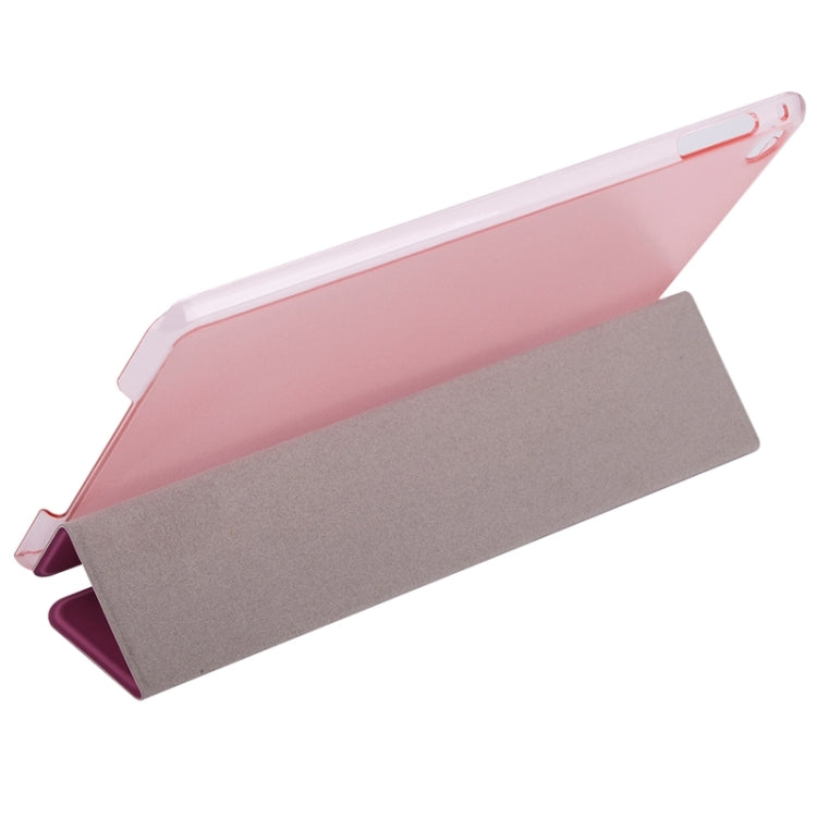 Horizontal Flip Solid Color Elasticity Leather Case with Three-Folding Holder for iPad Mini 4 & Mini 2019