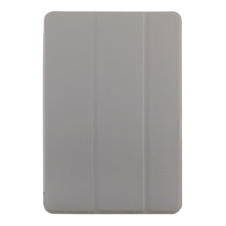 Horizontal Flip Solid Color Elasticity Leather Case with Three-Folding Holder for iPad Mini 4 & Mini 2019