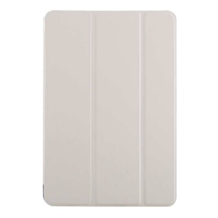 Horizontal Flip Solid Color Elasticity Leather Case with Three-Folding Holder for iPad Mini 4 & Mini 2019