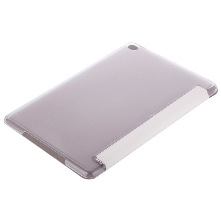 Horizontal Flip Solid Color Elasticity Leather Case with Three-Folding Holder for iPad Mini 4 & Mini 2019
