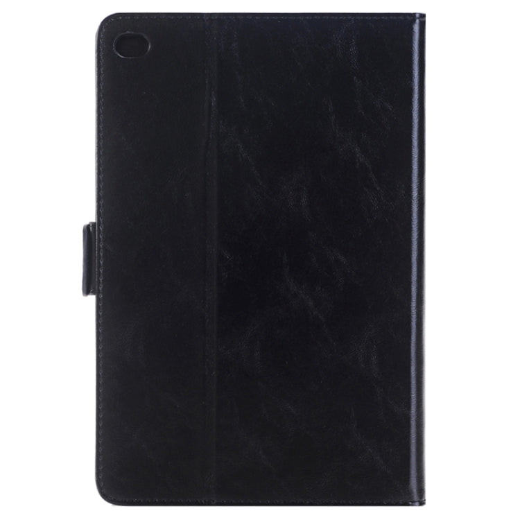Crazy Horse Texture Horizontal Flip Solid Color Leather Case with Holder & Card Slots & Wallet for iPad mini 4