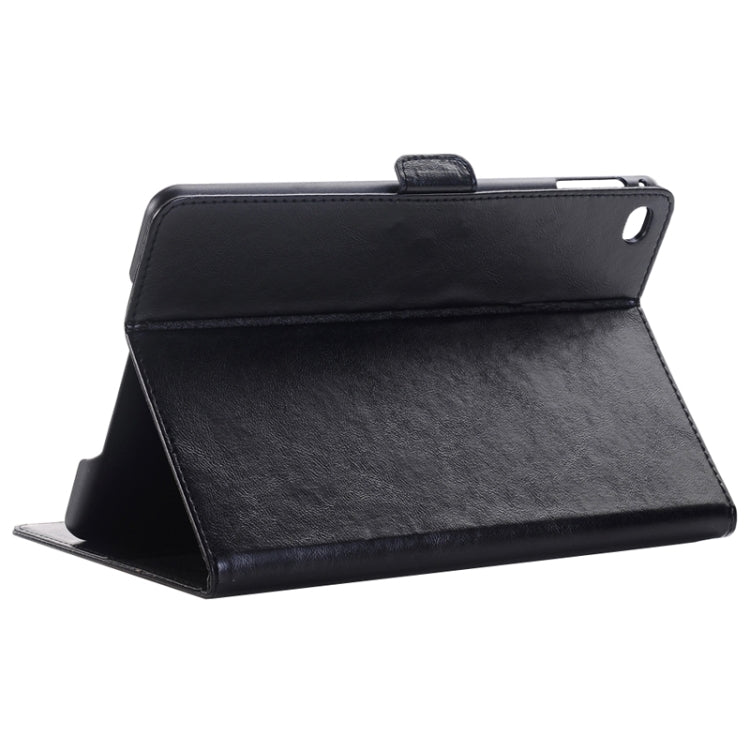 Crazy Horse Texture Horizontal Flip Solid Color Leather Case with Holder & Card Slots & Wallet for iPad mini 4