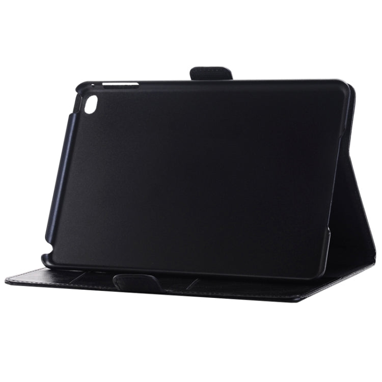 Crazy Horse Texture Horizontal Flip Solid Color Leather Case with Holder & Card Slots & Wallet for iPad mini 4
