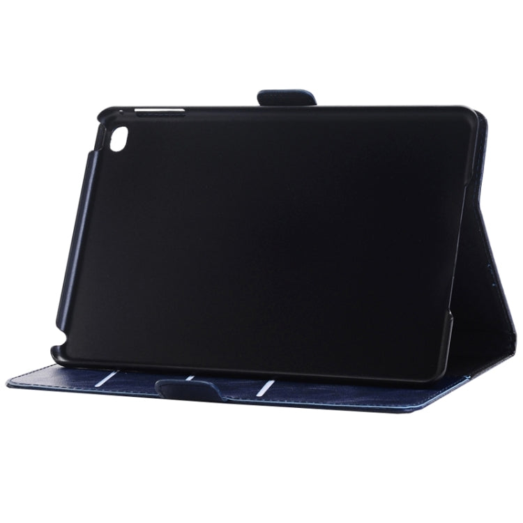Crazy Horse Texture Horizontal Flip Solid Color Leather Case with Holder & Card Slots & Wallet for iPad mini 4