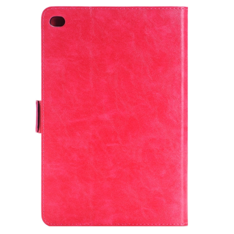 Crazy Horse Texture Horizontal Flip Solid Color Leather Case with Holder & Card Slots & Wallet for iPad mini 4