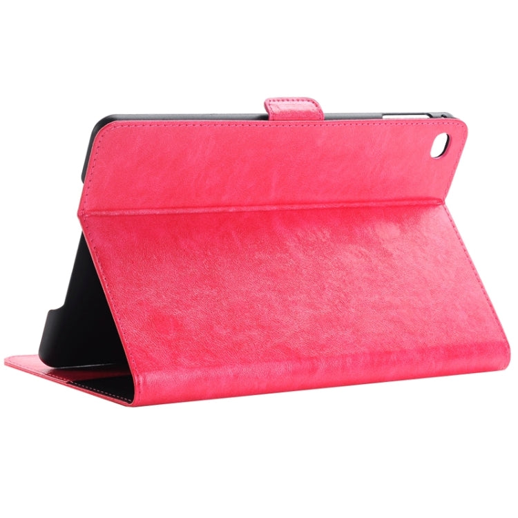 Crazy Horse Texture Horizontal Flip Solid Color Leather Case with Holder & Card Slots & Wallet for iPad mini 4