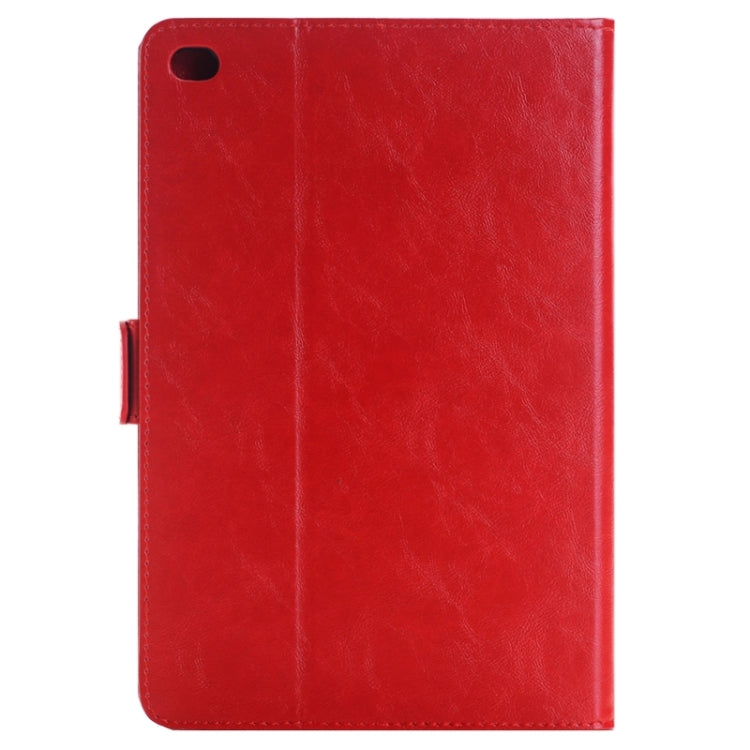 Crazy Horse Texture Horizontal Flip Solid Color Leather Case with Holder & Card Slots & Wallet for iPad mini 4