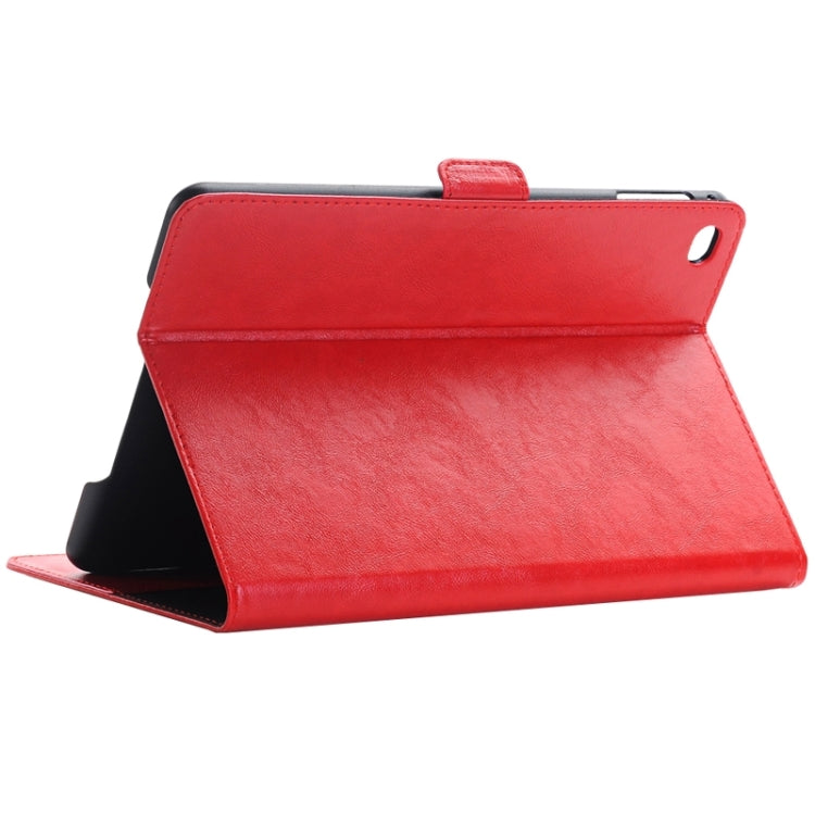 Crazy Horse Texture Horizontal Flip Solid Color Leather Case with Holder & Card Slots & Wallet for iPad mini 4