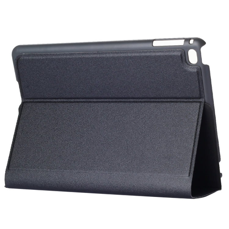 Frosted Texture Horizontal Flip Solid Color Leather Case with Holder for iPad mini 4