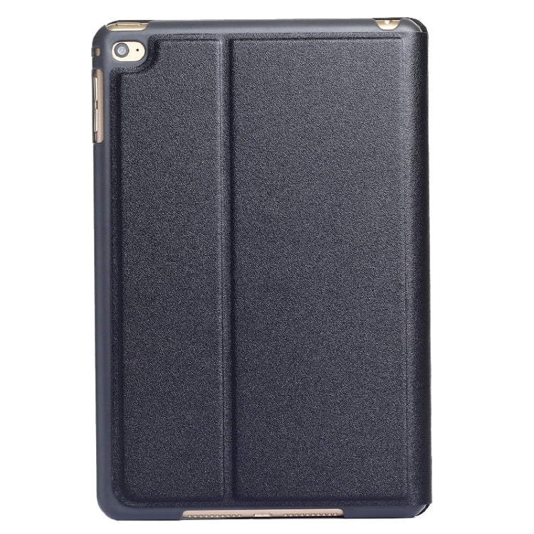 Frosted Texture Horizontal Flip Solid Color Leather Case with Holder for iPad mini 4