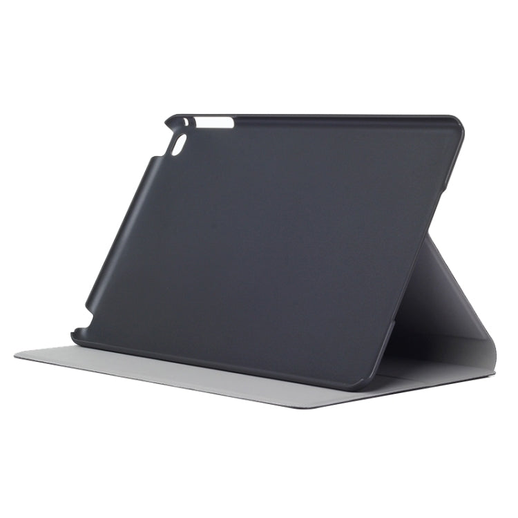 Frosted Texture Horizontal Flip Solid Color Leather Case with Holder for iPad mini 4
