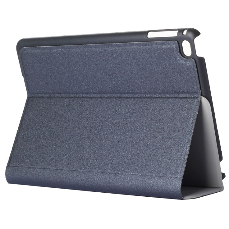 Frosted Texture Horizontal Flip Solid Color Leather Case with Holder for iPad mini 4