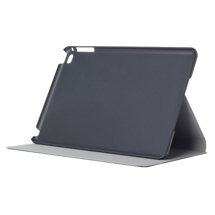 Frosted Texture Horizontal Flip Solid Color Leather Case with Holder for iPad mini 4