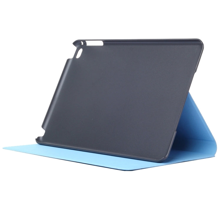 Frosted Texture Horizontal Flip Solid Color Leather Case with Holder for iPad mini 4