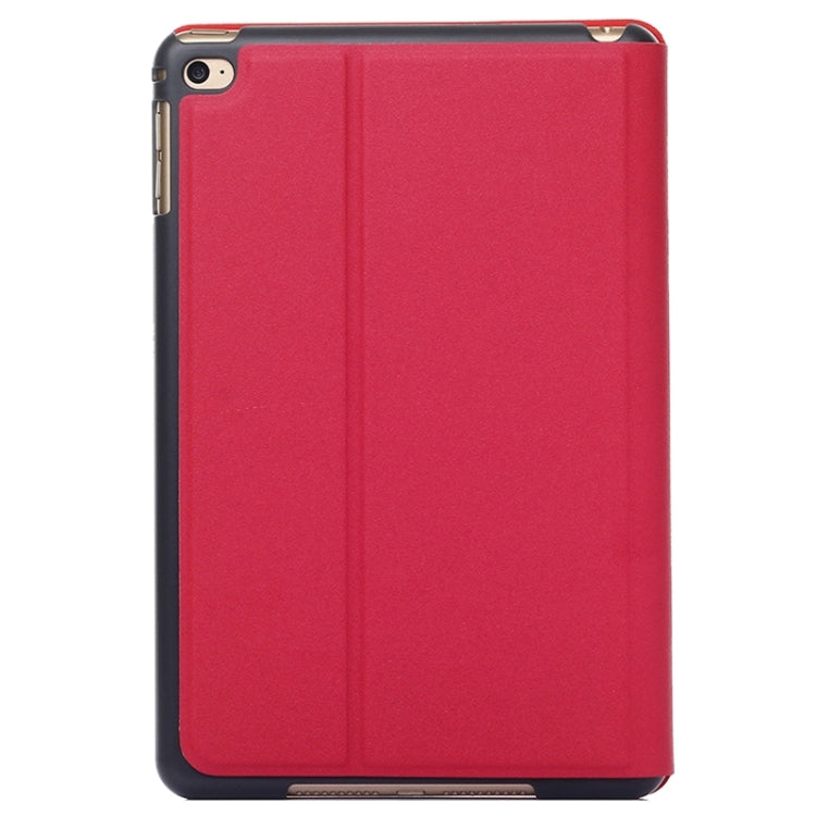 Frosted Texture Horizontal Flip Solid Color Leather Case with Holder for iPad mini 4