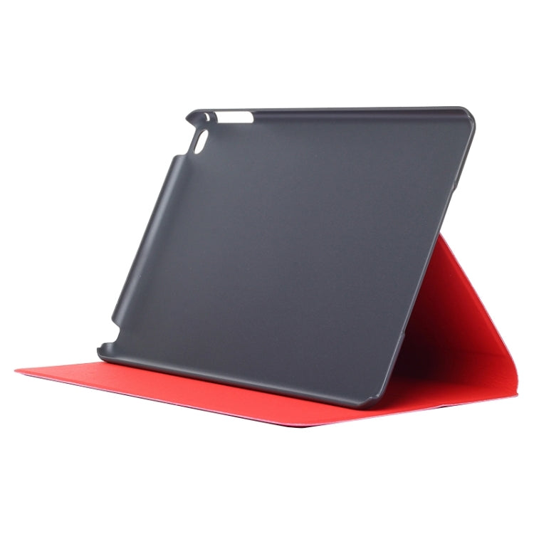 Frosted Texture Horizontal Flip Solid Color Leather Case with Holder for iPad mini 4