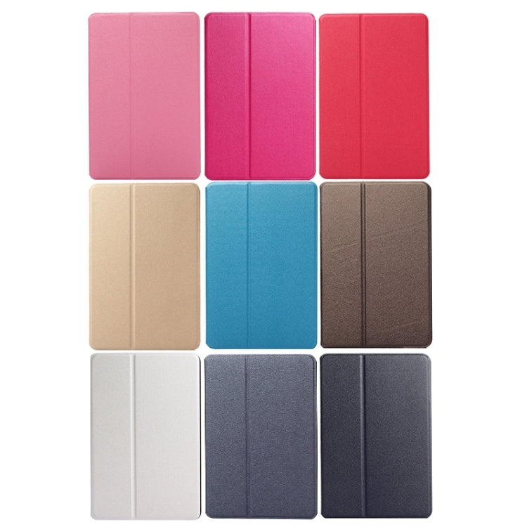 Frosted Texture Horizontal Flip Solid Color Leather Case with Holder for iPad mini 4