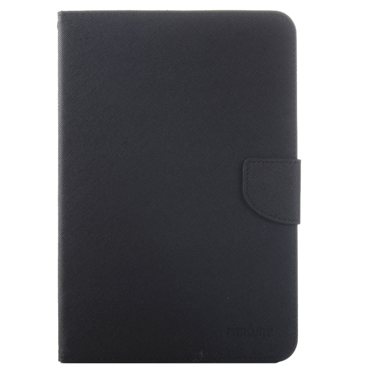 GOOSPERY Cross Texture Horizontal Flip Leather Case with Holder & Card Slots & Wallet for iPad mini 4
