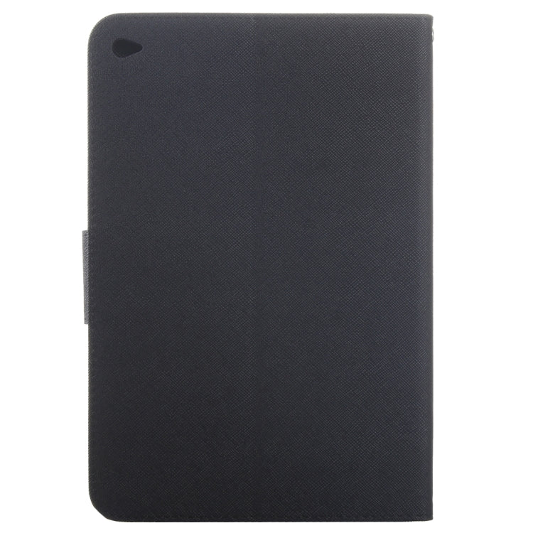 GOOSPERY Cross Texture Horizontal Flip Leather Case with Holder & Card Slots & Wallet for iPad mini 4