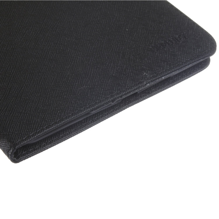 GOOSPERY Cross Texture Horizontal Flip Leather Case with Holder & Card Slots & Wallet for iPad mini 4