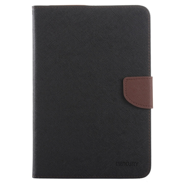 GOOSPERY Cross Texture Horizontal Flip Leather Case with Holder & Card Slots & Wallet for iPad mini 4