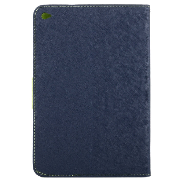GOOSPERY Cross Texture Horizontal Flip Leather Case with Holder & Card Slots & Wallet for iPad mini 4